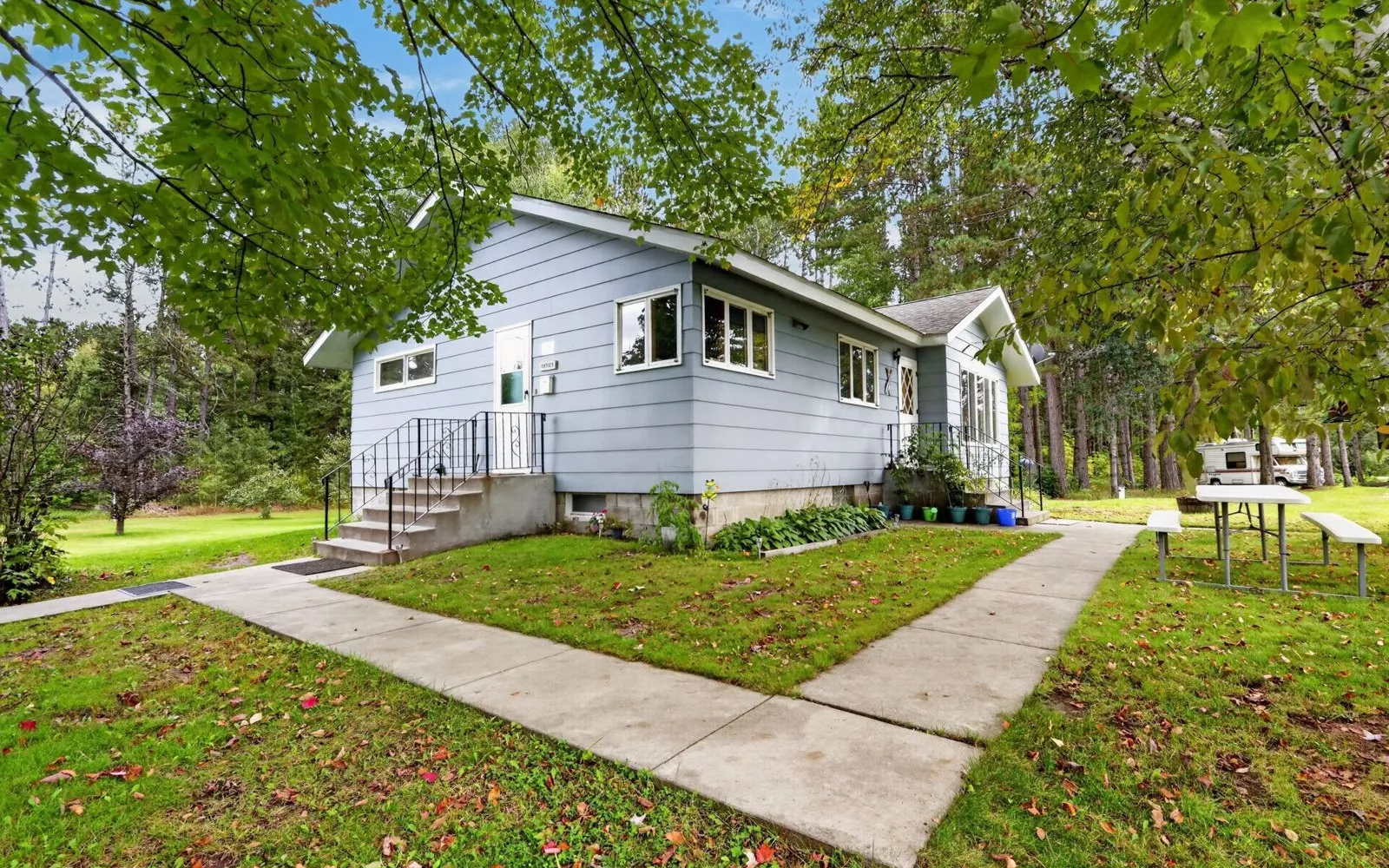 Front of the house