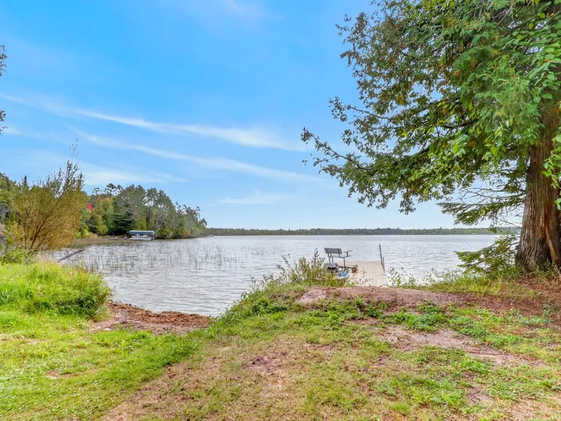 Shoreline of the property