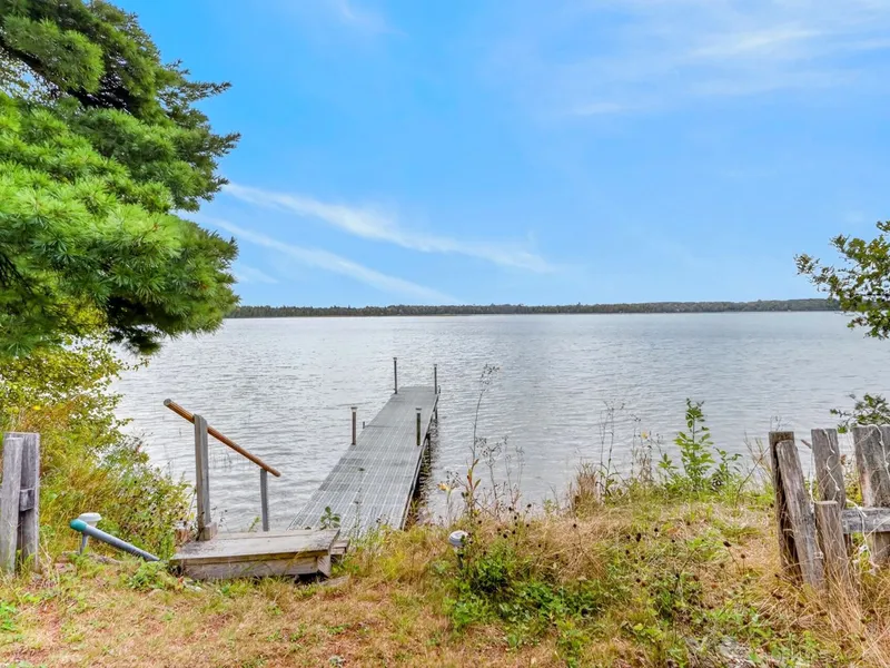 Shoreline and open water